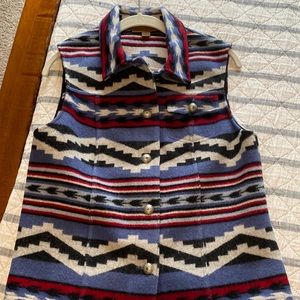 Pendleton wool vest